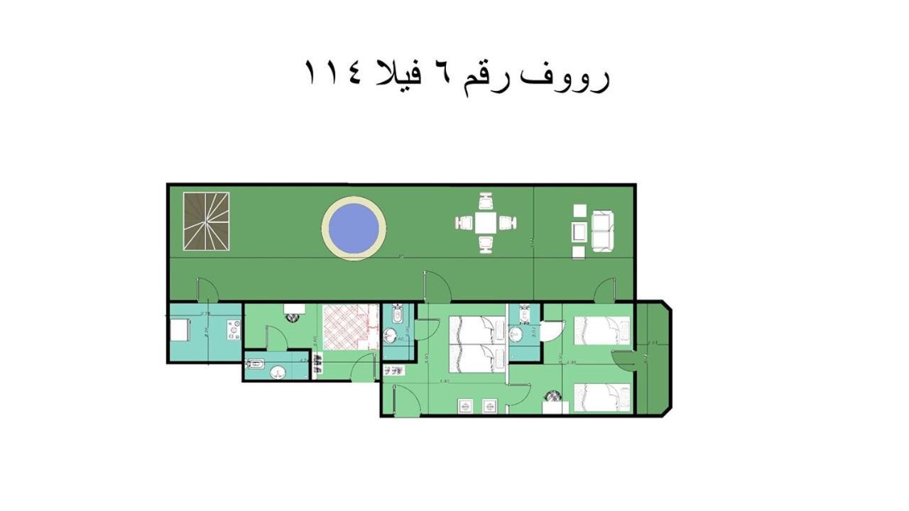 Roof 5 Or 6 3 Bedrooms Sea View 114Green Beach เอลอาลาเมน ภายนอก รูปภาพ